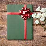 Hunter Green Solid Colour | Classic | Elegant Wrapping Paper<br><div class="desc">Hunter Green Solid  Colour | Classic | Elegant | Trendy | Stylish | Gift Wrapping Paper</div>