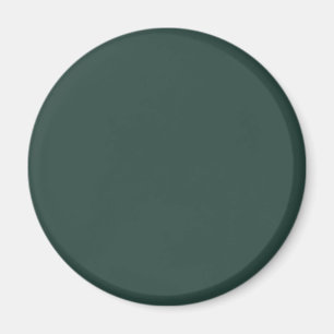 Hunter Green Solid Colour Magnet