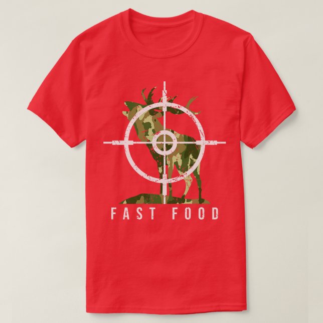 Hunter Hunting Deer Hunt  T-Shirt (Design Front)
