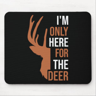 Hunter Hunting Hunt Deer Hunting Buck Elk Antlers  Mouse Mat