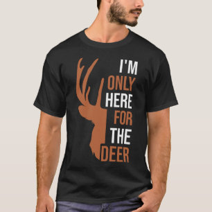 Hunter Hunting Hunt Deer Hunting Buck Elk Antlers T-Shirt
