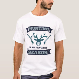 Hunter Hunting Is Favourite Season T-Shirt