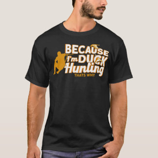 Hunter Hunting Season Duck Gift pet lab  T-Shirt