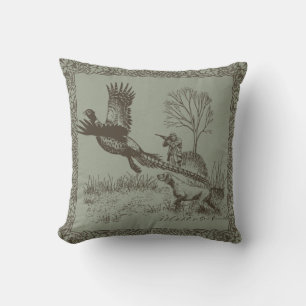 Hunter (Hunting with GSP) Cushion