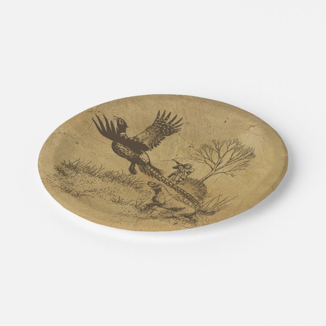 Hunter (Hunting with GSP)     Paper Plate (Angled)