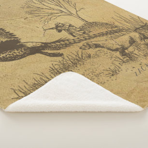 Hunter (Hunting with GSP) Sherpa Blanket