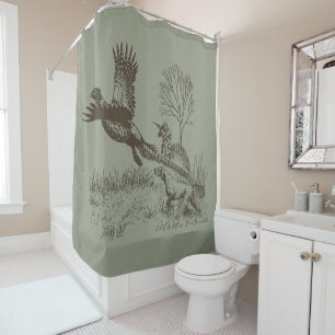 Hunter (Hunting with GSP)   Shower Curtain