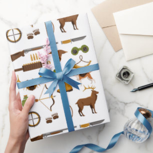Hunter Hunting Wrapping Paper