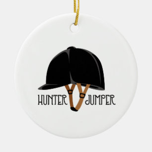 Hunter Jumper Ceramic Tree Decoration