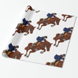 Hunter Jumper Wrapping Paper