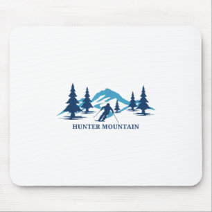 Hunter Mountain New York Ski Resort Skiing Skier _ Mouse Mat