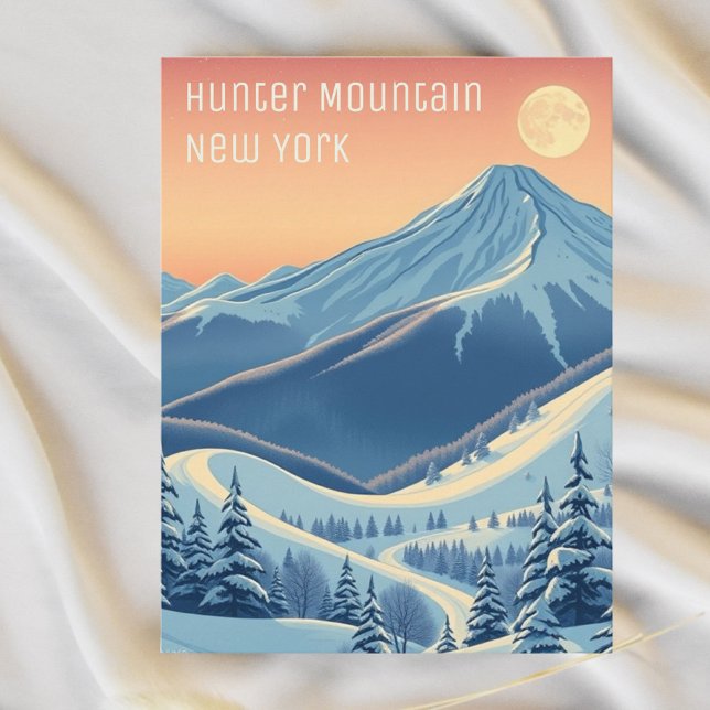 Hunter Mountain, New York ski vacation Postcard (Creator Uploaded)