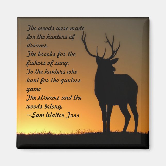 Hunter of Dreams Magnet (Front)