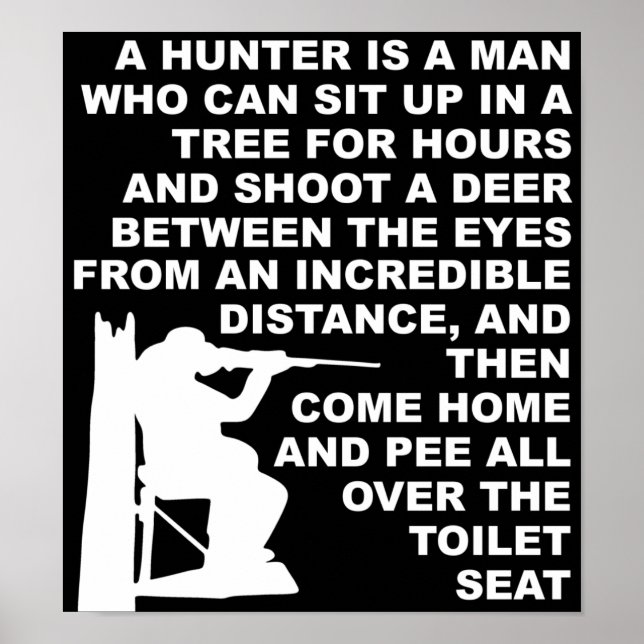 Hunter Pee Poster (Front)