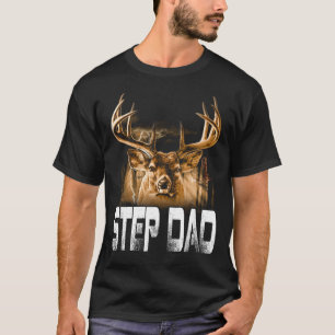 Hunter Step Dad T-Shirt Funny Papa Hunting Father