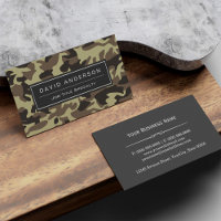 Hunter Stylish Military Camouflage Camo Pattern