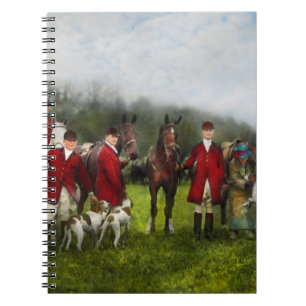 Hunter - The fox hunt - Tally-ho 1924 Notebook