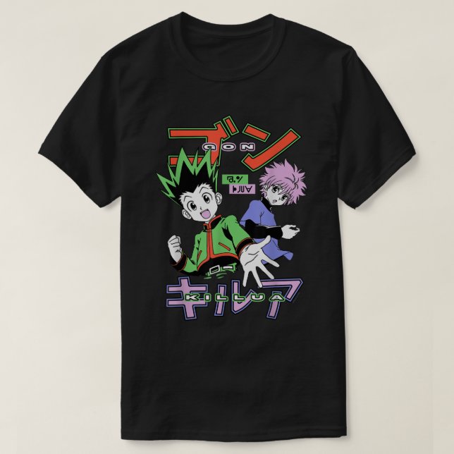 Hunter x Hunter Gon and Killua  T-Shirt (Design Front)