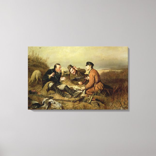 Hunters, 1816 canvas print (Front)