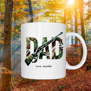 Hunters Best Dad Father's Day Personalised    Coffee Mug
