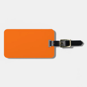 Hunters Blaze Orange Easy ID Luggage Tag