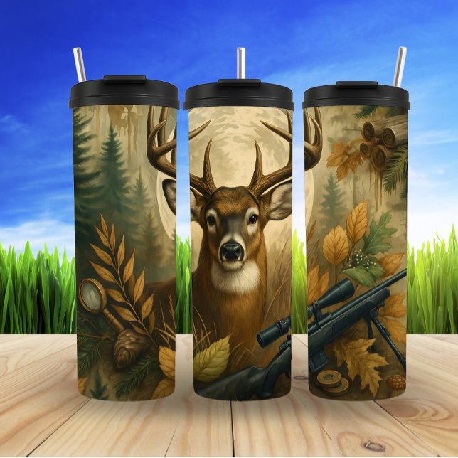 Hunter's Bounty, Forest Wilderness Thermal Tumbler (Creator Uploaded)