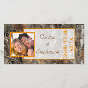 Hunter's Camo Chic Photo Announcement