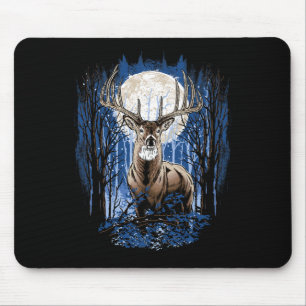 Hunters Deer Hunting Big Whitetail Buck Mouse Mat