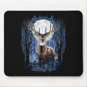 Hunters Deer Hunting Big Whitetail Buck  Mouse Mat