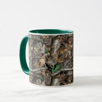 HUNTERS FOREST TREE CAMO #1 MUG/ CUP