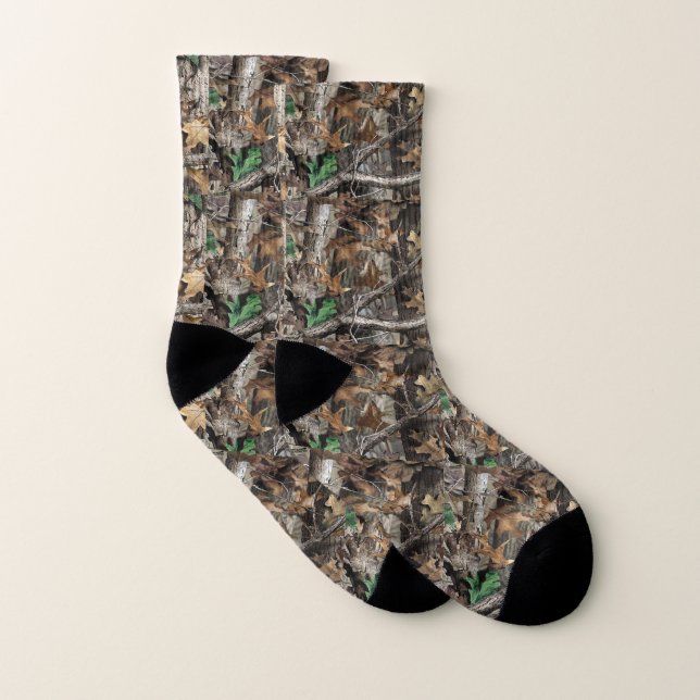 Hunters Forest Tree Camo #1 socks (Pair)