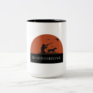 Hunter's Heritage Hunting Two-Tone Coffee Mug