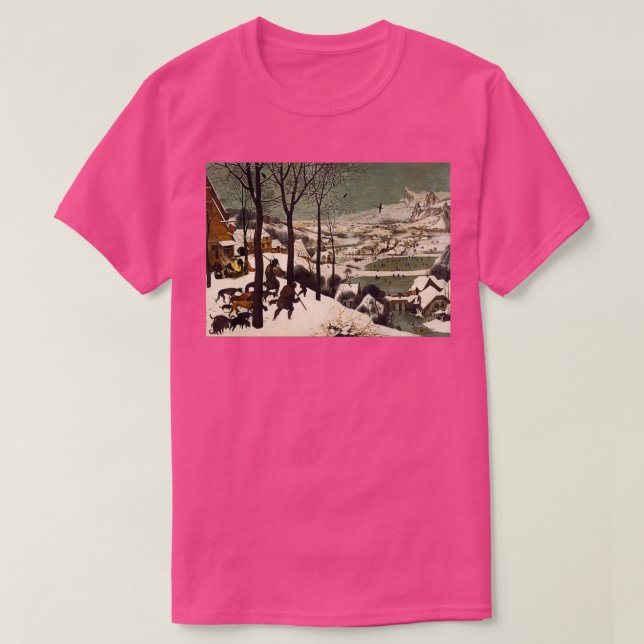 HUNTERS IN THE SNOW BRUEGEL T-Shirt (Design Front)