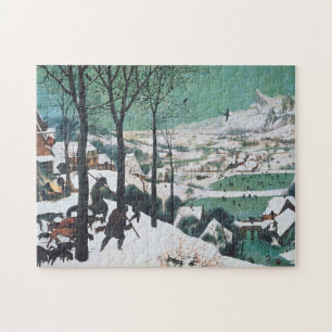 Hunters in the Snow by Bruegel Jigsaw Puzzle