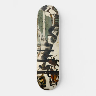 Hunters in the Snow (by Pieter Bruegel the Elder) Skateboard
