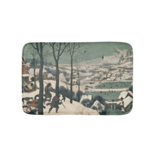 Hunters in the Snow - january, 1565 Bath Mat