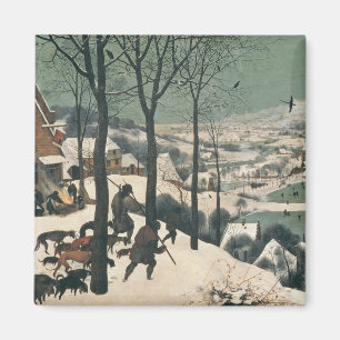Hunters in the Snow - January, 1565 Magnet