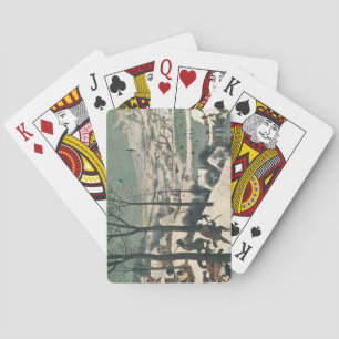 Hunters in the Snow - January, 1565 Playing Cards