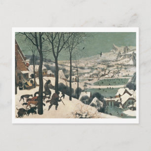 Hunters in the Snow - January, 1565 Postcard