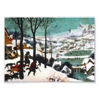 Hunters in the Snow Landscape Pieter Bruegel