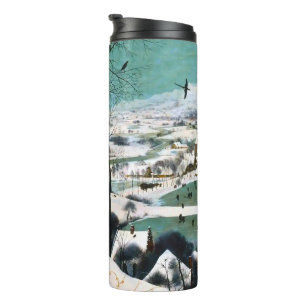 Hunters in the Snow Landscape Pieter Bruegel Thermal Tumbler