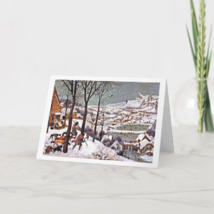 Hunters in the Snow, Pieter Bruegel the Elder Card