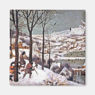 Hunters in the Snow, Pieter Bruegel the Elder Magnet
