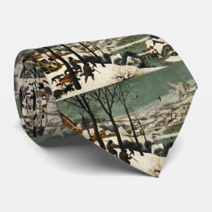 Hunters in the Snow Pieter Bruegel the Elder Tie