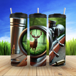 Hunter's View in Autumn Forest Thermal Tumbler