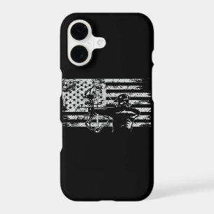 Hunting Archer American Flag Bowhunting Hunt