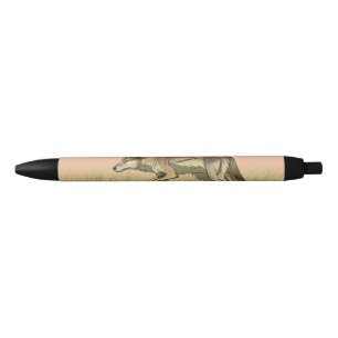 Hunting at Sunrise Black Ink Pen