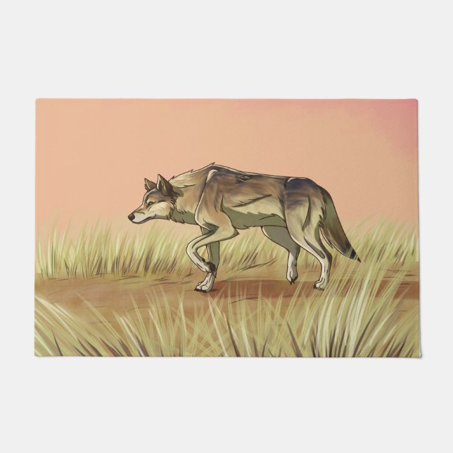 Hunting at Sunrise Doormat (Front)