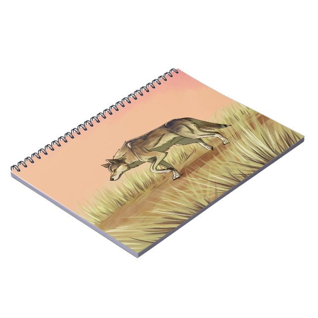 Hunting at Sunrise Notebook (Left Side)