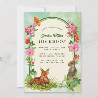 Hunting Birthday Party Invitation